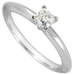 TIFFANY Silver Diamond Ring